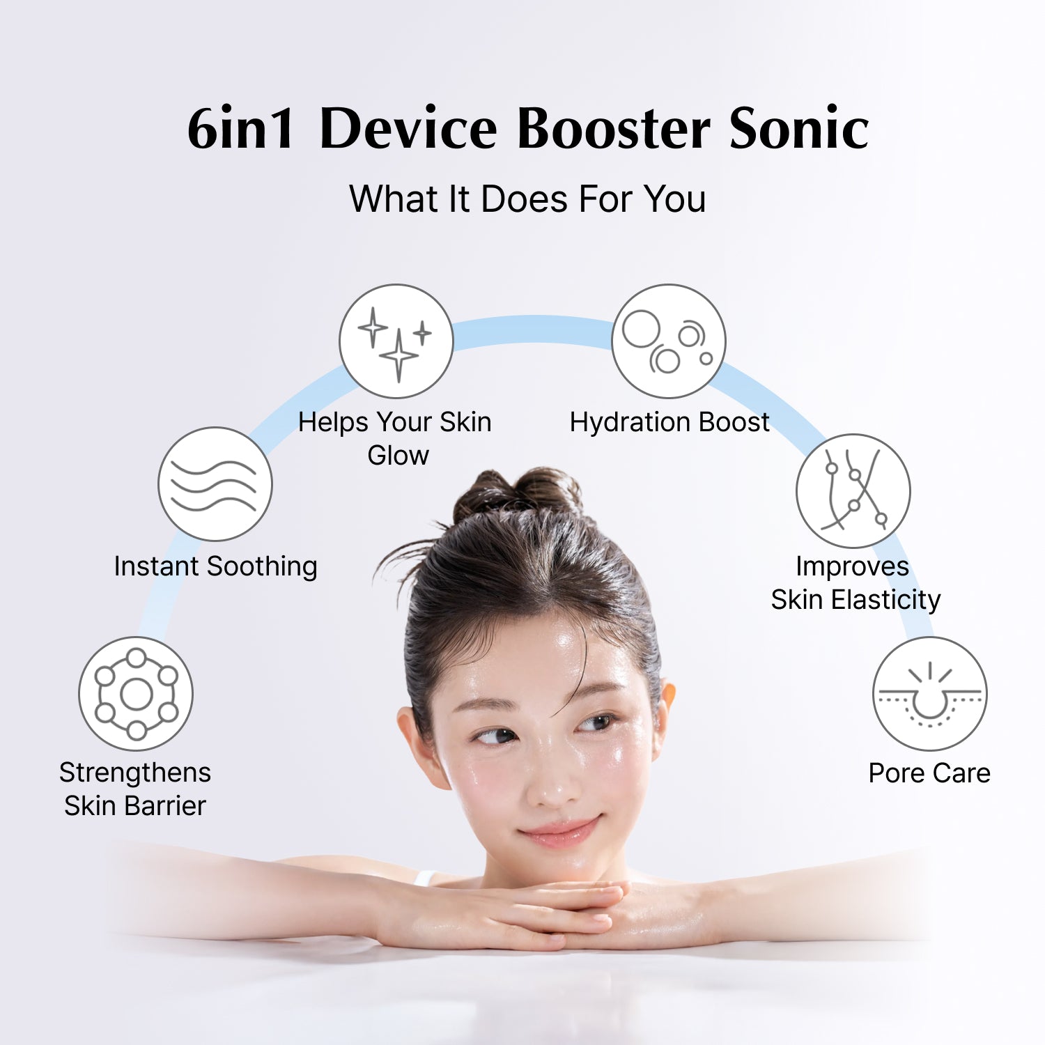 Booster Sonic with Moisture Booster Gel (100g) – glow.m