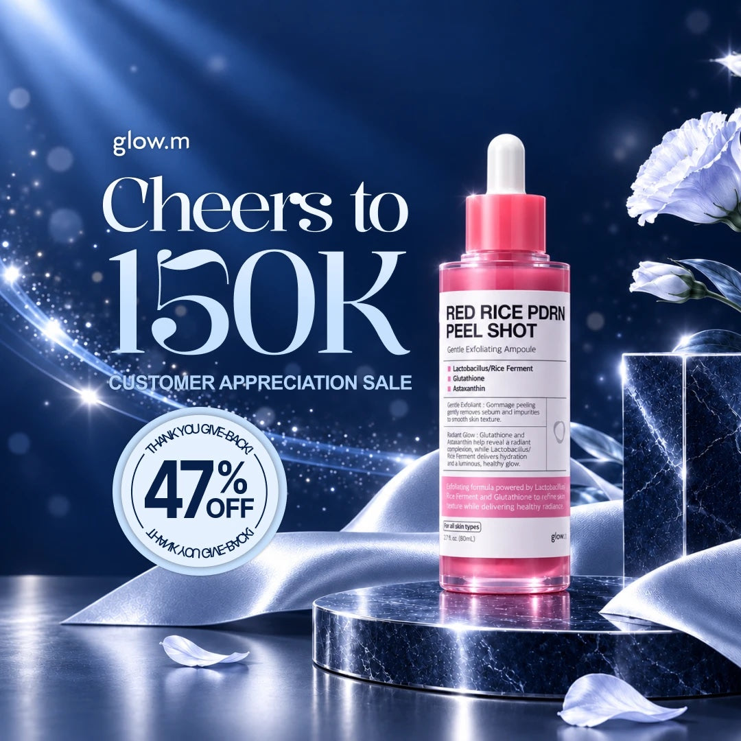 Cheers to 150K Customer Appreciation Sale - Red Rice PDRN Peel Shot 47% off