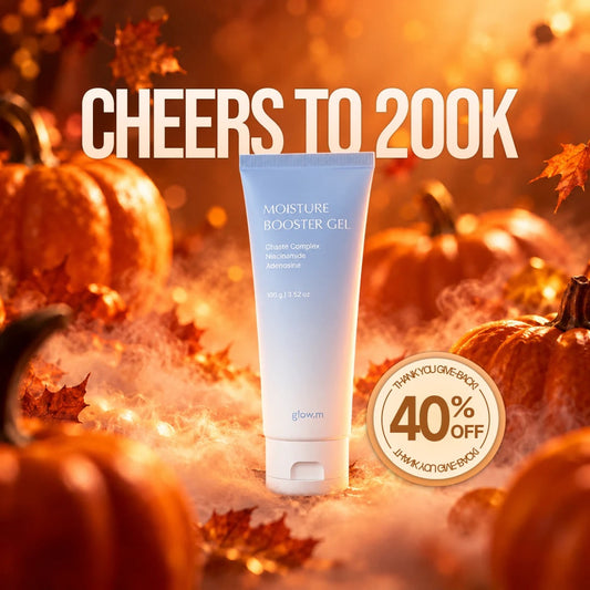 Cheers to 200K - Moisture Booster Gel 40% off