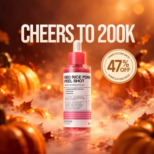 Cheers to 200K - Red Rice PDRN Peel Shot 47% off